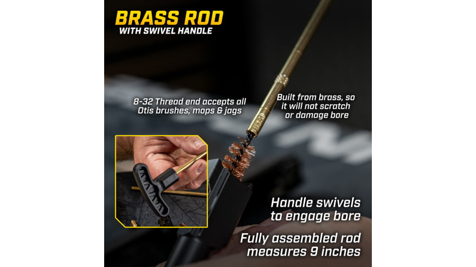 Otis Technology Rifle Cleaning Kit w/ Brass Rods