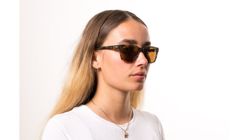 OTIS TEST OF TIME Sunglasses, Matte Amber Tort/Brown Polar, 53-18-140, 92-1702P