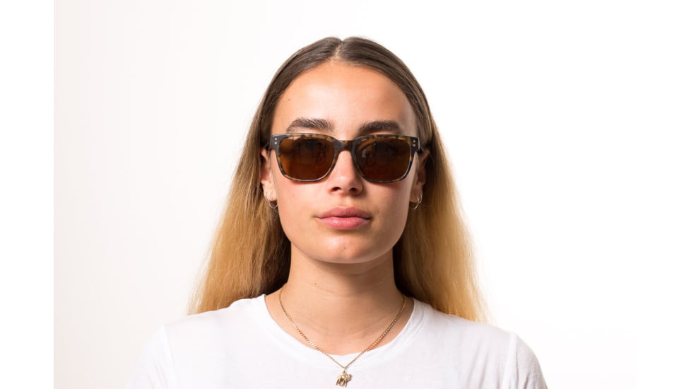 OTIS TEST OF TIME Sunglasses, Matte Amber Tort/Brown Polar, 53-18-140, 92-1702P