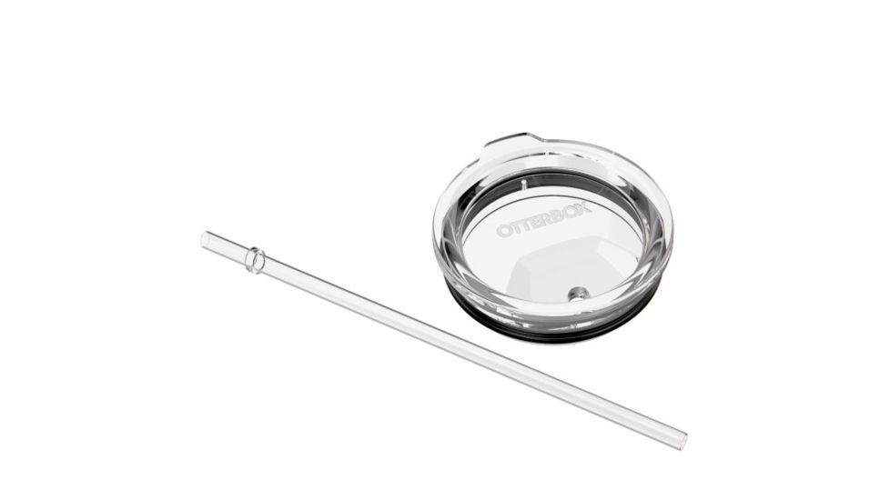 Otterbox Elevation Straw Lid Accessory Tumbler, Black/Clear, 20 oz, 78-51783
