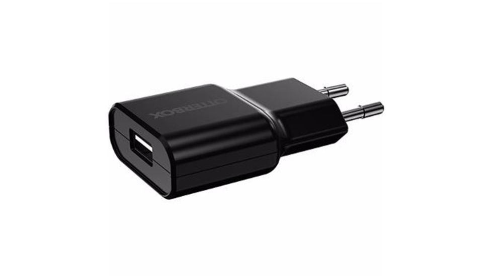 Otterbox Single Port Uk Wall Charger, 2.4 AMP, Black, 78-51666