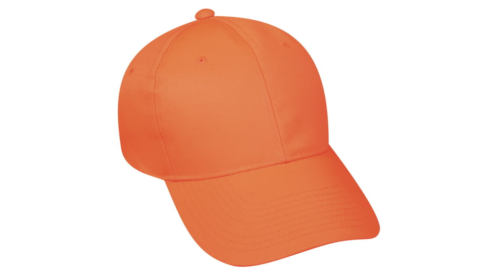Outdoor Cap 301IS 6 Panel Mid Profile Hat, One Size, Blaze Orange, 301ISBLZOR