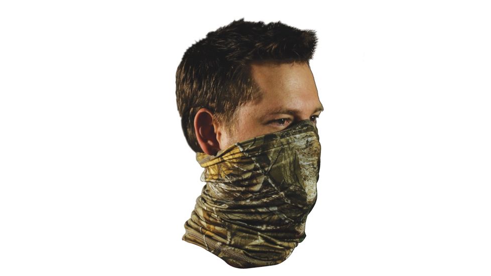 Outdoor Cap Camouflage Neck Tube 4 Ways, Realtree Xtra, One Size, 127862-RealtreeX