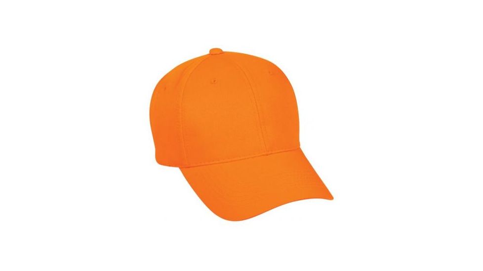 Outdoor Cap Hi-Vis Hat, Blaze Orange One Size, 350-BLZ