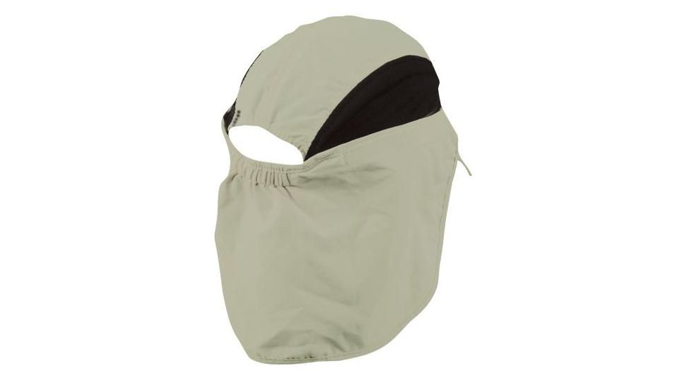 Outdoor Cap Khaki Runner Hat Neck Guard, Khaki / Black, One Size, 80789
