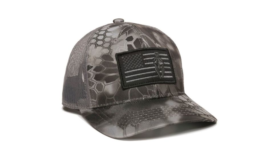 Outdoor Cap Kryptek Cap Pro Round Crown, Raid/Dgrey, One Size, 212096