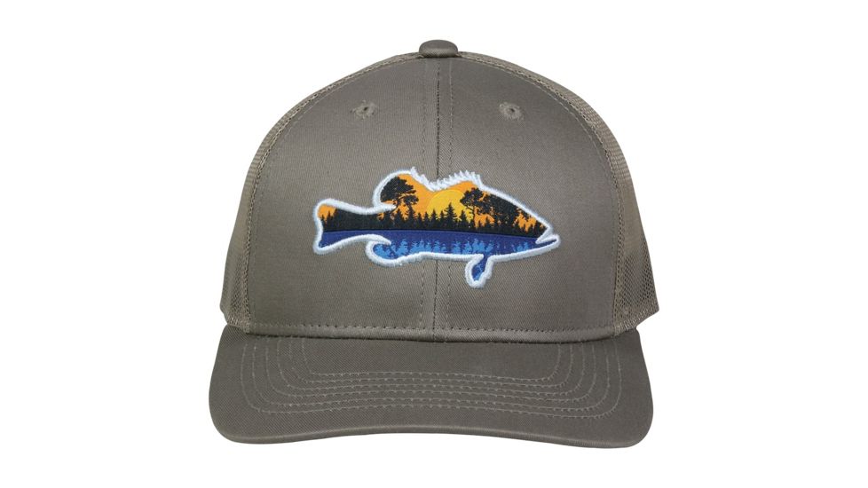 Outdoor Cap Snapback Cap Mesh/Mid Profile, Khaki, One Size, 203596