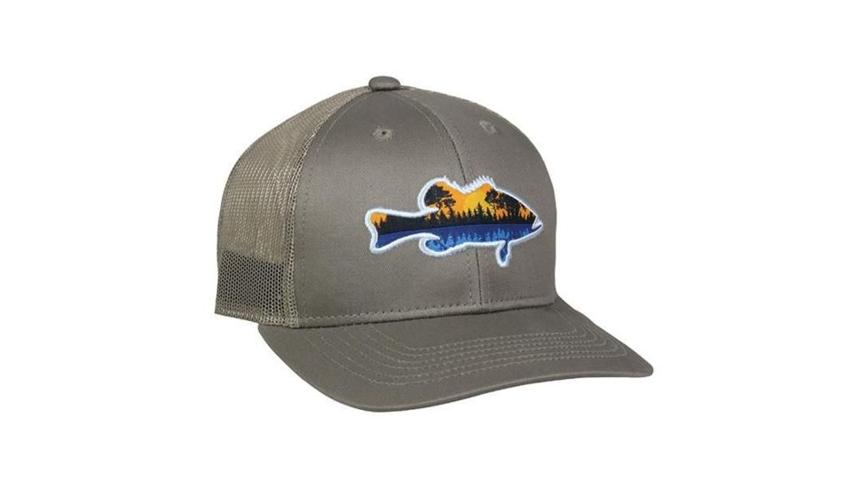 Outdoor Cap Snapback Cap Mesh/Mid Profile, Khaki, One Size, 203596