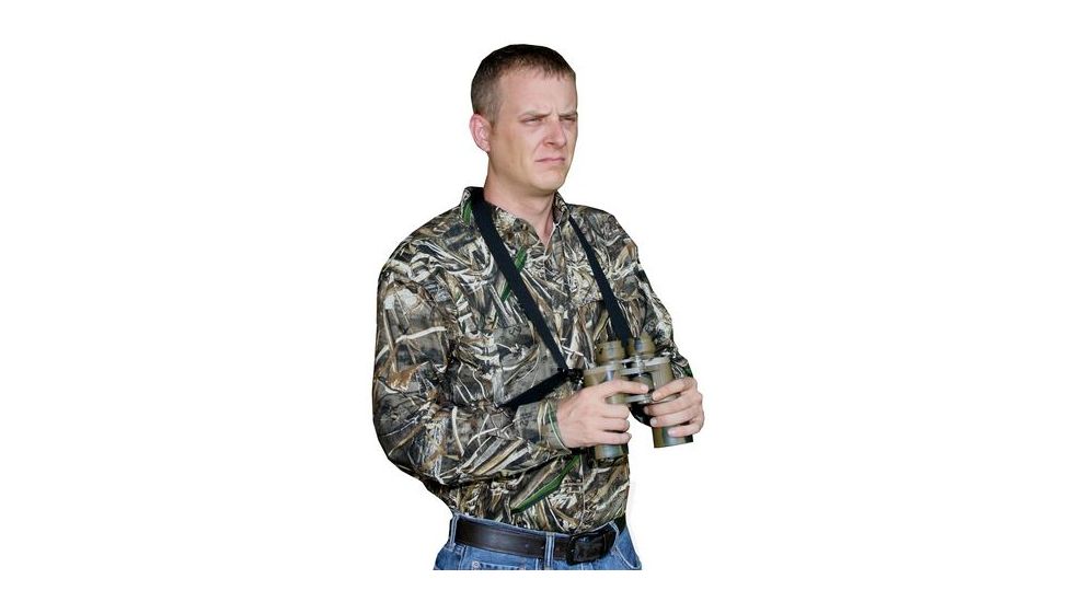 Outdoor Connection Binocular Harness Black BINO-28079