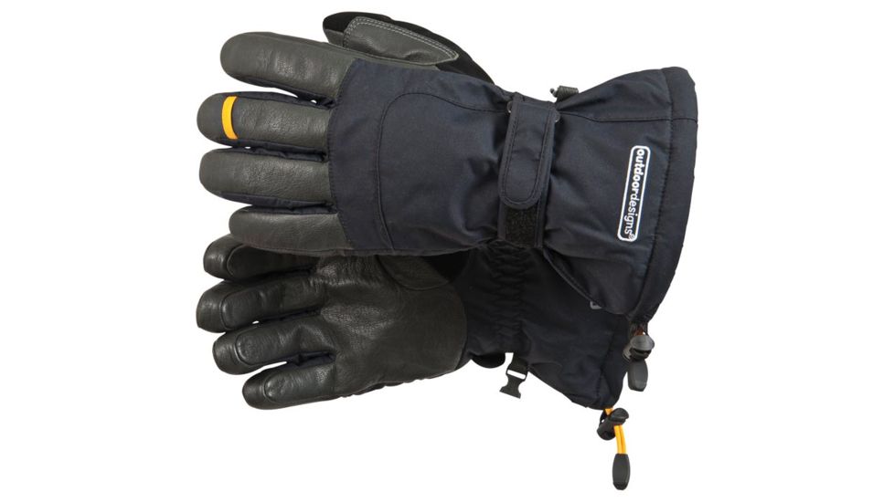Outdoor Designs Outrage Gauntlet Black S DT-432-BL-S