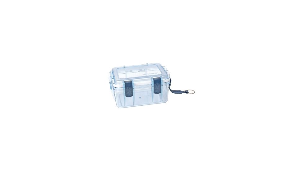 Outdoor Products Small Storage Box, External Dimensions: 3.3" H x 6.5" W x 5.1" D, Polycarbonate 171OP000OP