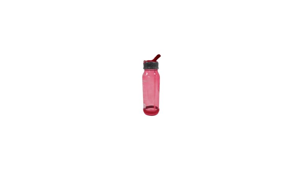 Outdoor Products Triton Flip Top Water Bottle, 25.36 fl oz, Chinese Red, Silicone BWT075OPCHNROP