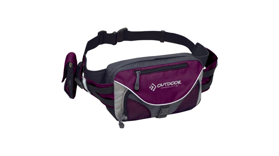 Outdoor Products Roadrunner Waist Pack, Magenta 1229UPRTOP