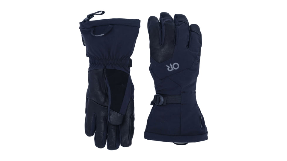Outdoor Research Arete Modular Gore-Tex Gloves - Mens, Black, Extra Large, 3221620001009