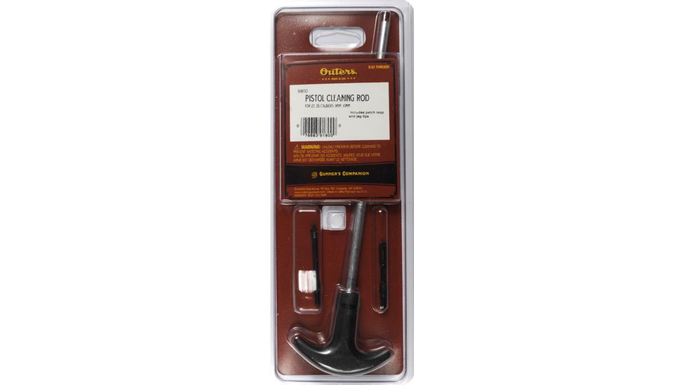 Outers Aluminum Cleaning Rods, Pistol, .22 to .25 Caliber 91800 