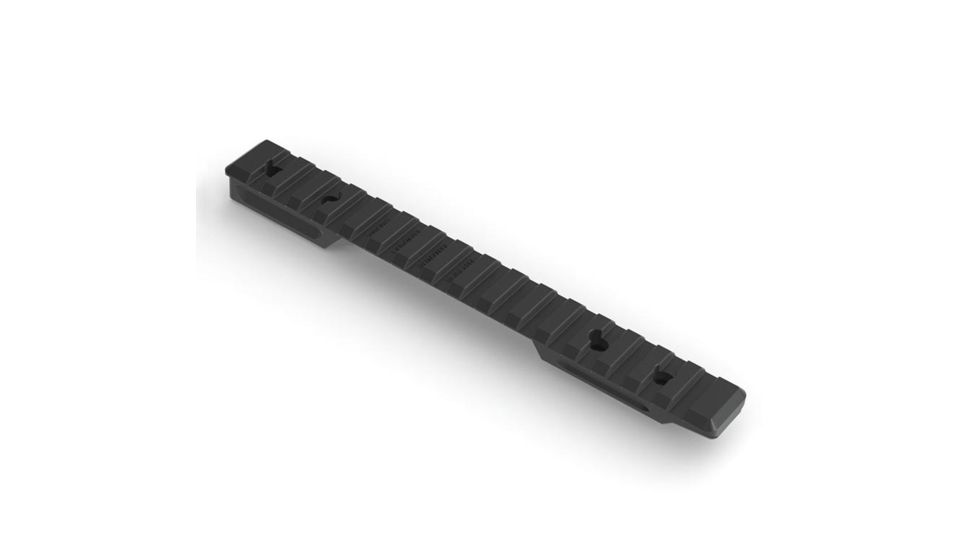 Precision Armament Winchester-70 Long Action, Tennalum 7068, 20-MOA, Factory Scope Rail, Matte Black A12006
