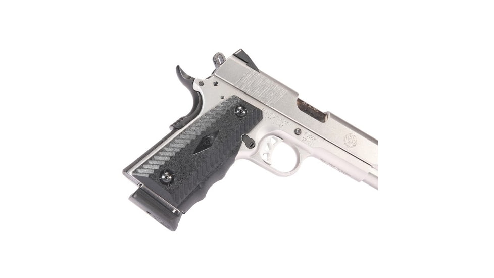 Pachmayr Diamond Pro Grip 1911, Ambidextrous, Black, 02470