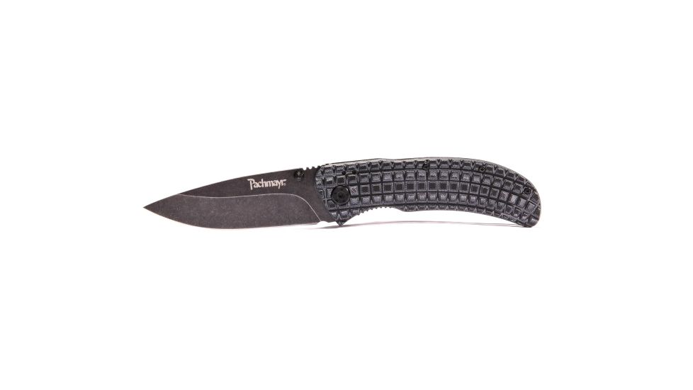 Pachmayr Grappler Folding Knife, 8Cr14Mov Steel Blade, Grappler G-10 Handle, Grey/Black, 04291