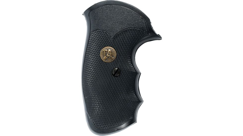 Pachmayr Gripper Grips w/Finger Grooves for S&amp;W, J Frame Square Butt SJ-GS 03250