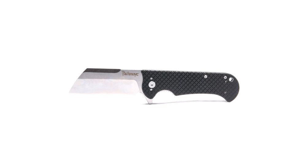 Pachmayr Grunt Folding Knife, D2 Steel Blade, G10 Handle w/ Cross Hatch Texture, 04297