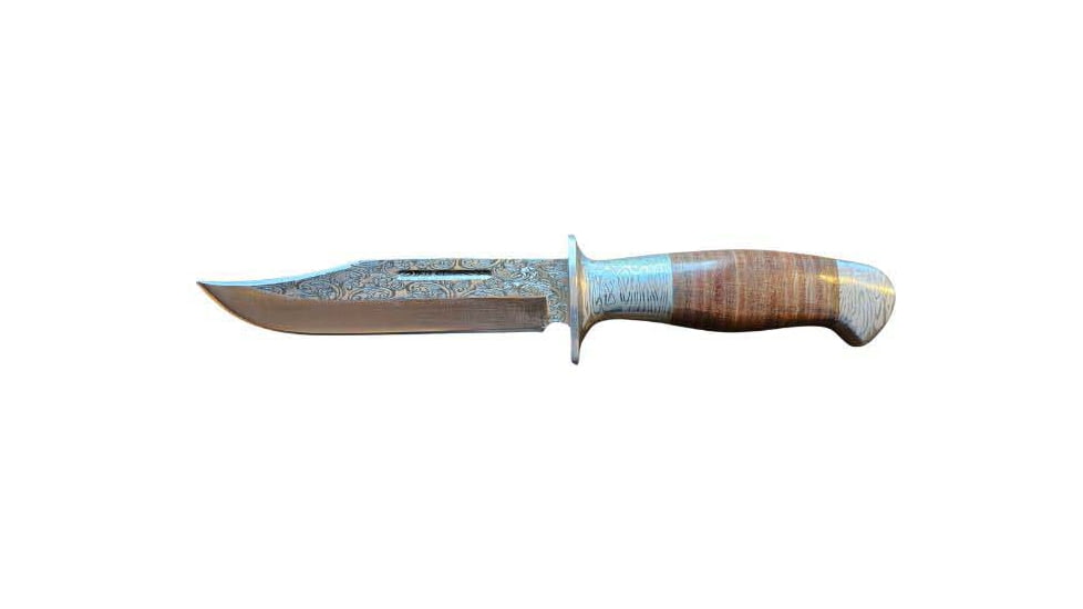 Paladin Mossy Oak Fixed Blade Set of 2 Folding Knife, Clip Point, Stainless Steel, Brown Handle, STAINLESS STEEL AND BROWN, PE-2PCB-2045