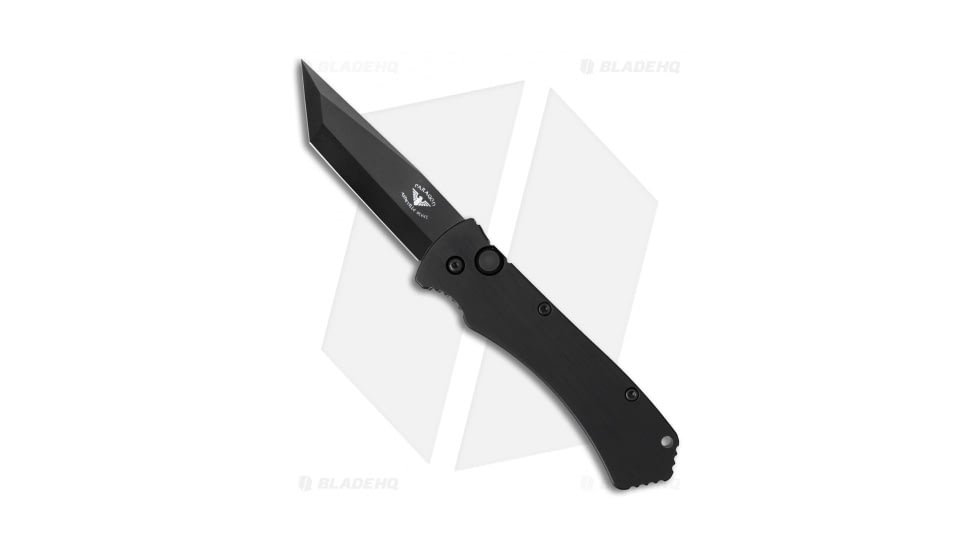 Paragon ERT Automatic Folding Knife, 3.50in, CPM S30V, Tanto Blade, Aluminum Black Handle, Black, 8.125in, BHQ-35580