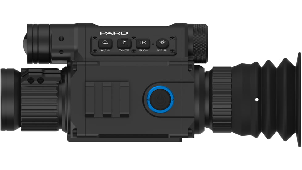 Pard Night Vision Rifle Scope, 6.5x-12x, 30fps, 2592x1944, 1920x1080, Black, NV-008LRF