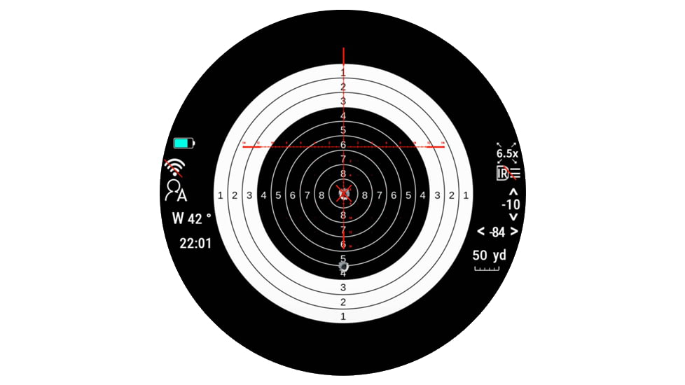 PARD Optics Night Stalker 4K 8x100mm Night Vision Rifle Scope, 3840x2160 pixel, Black, NS4-100/850/LRF