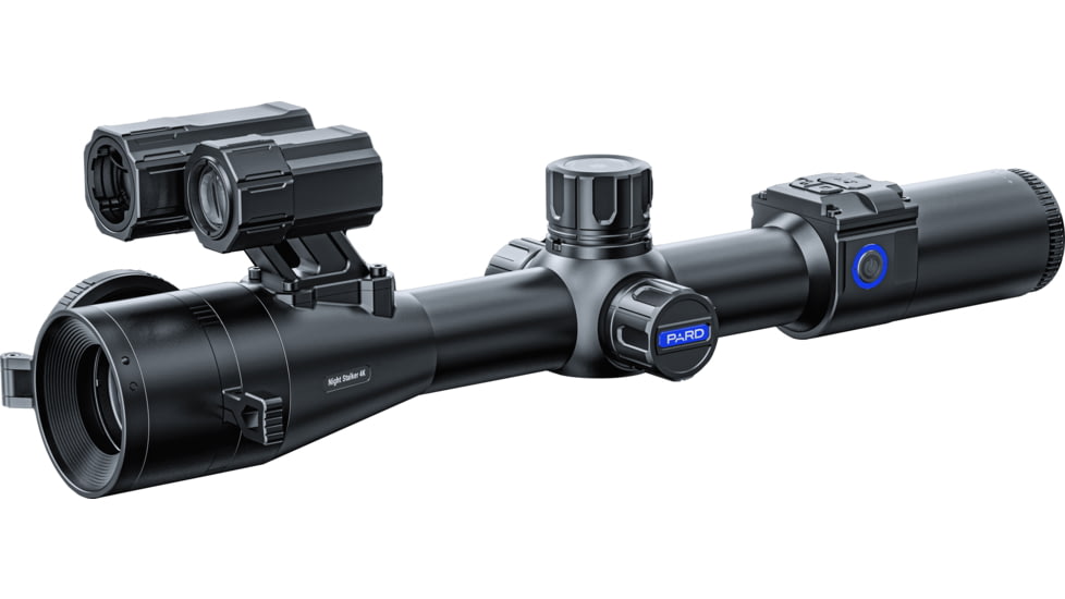 PARD Optics Night Stalker 4K 8x100mm Night Vision Rifle Scope, 3840x2160 pixel, Black, NS4-100/850/LRF
