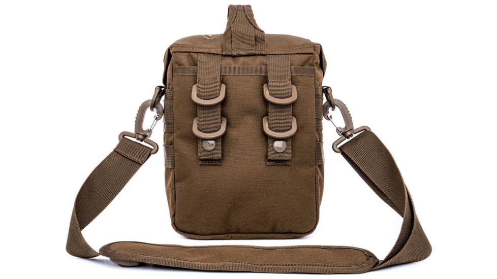 Pathfinder MOLLE Bag, 12x4x6in, Brown, PF-MB-BRN