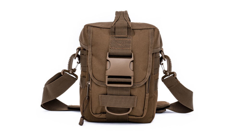 Pathfinder MOLLE Bag, 12x4x6in, Brown, PF-MB-BRN