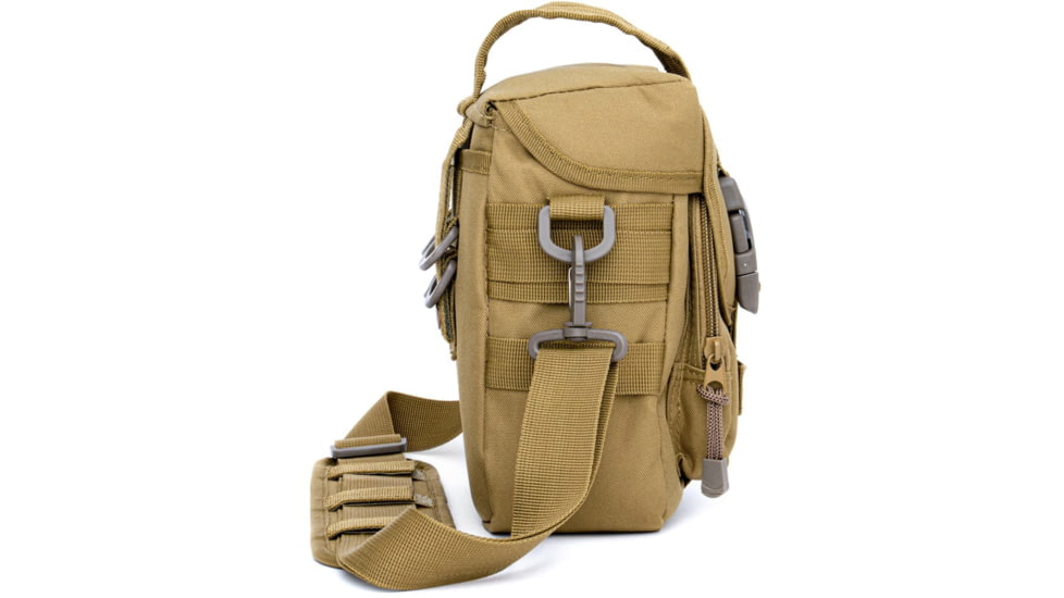 Pathfinder MOLLE Bag, 12x4x6in, Coyote Tan, PF-MB-TAN