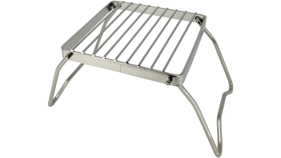Pathfinder Stainless Steel Folding Grill, PF-FG