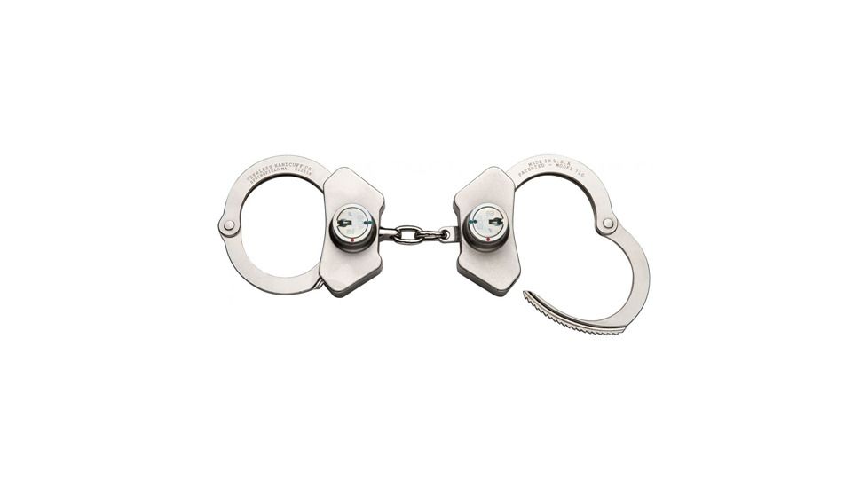 High Security - Chain Link Handcuff - Nickel Finish