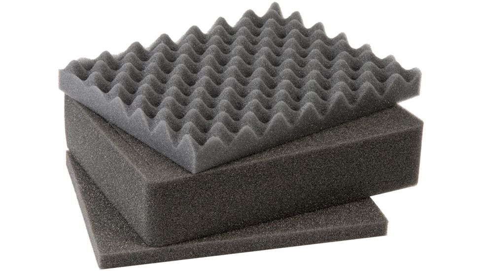 Pelican 1201 Original 3 PC Replacement Foam Set for Pelican Case 1200