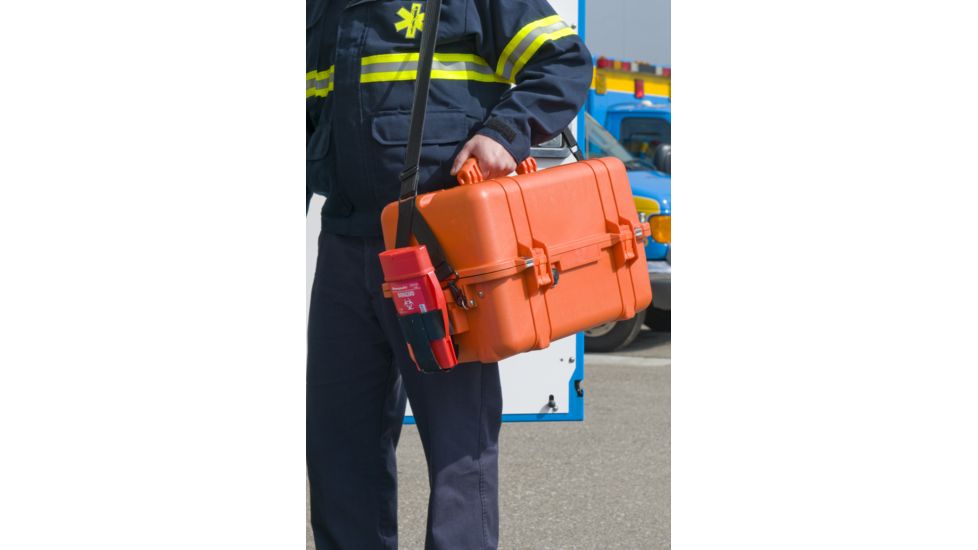 Pelican 1460EMS Series Watertight Protector Case, Orange