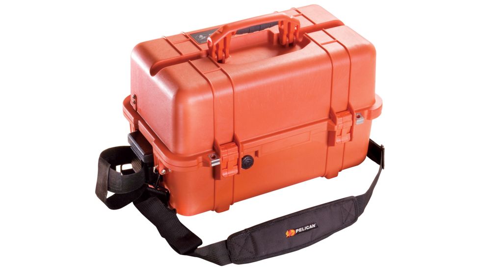 Pelican 1460EMS Series Watertight Protector Case, Orange