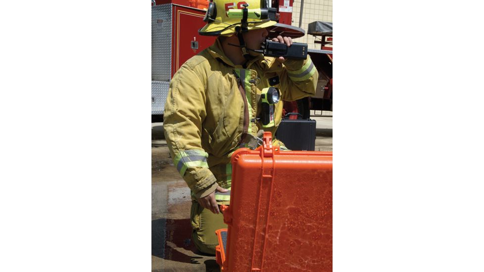Pelican 1600EMS Watertight Protector Case w/ EMS Organizer, Orange 1600-005-150