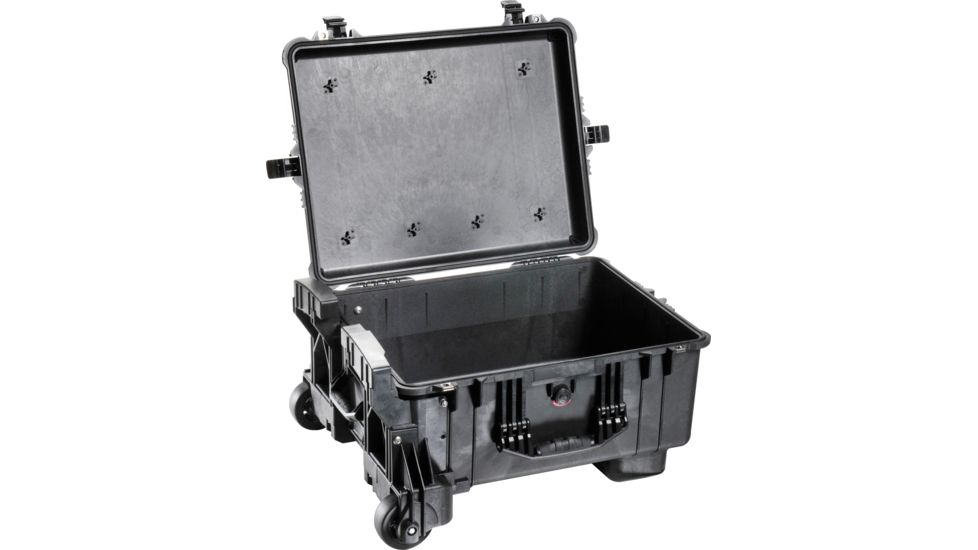 Pelican 1610M Case and Mobility Kit, Black, 016100-0019-110