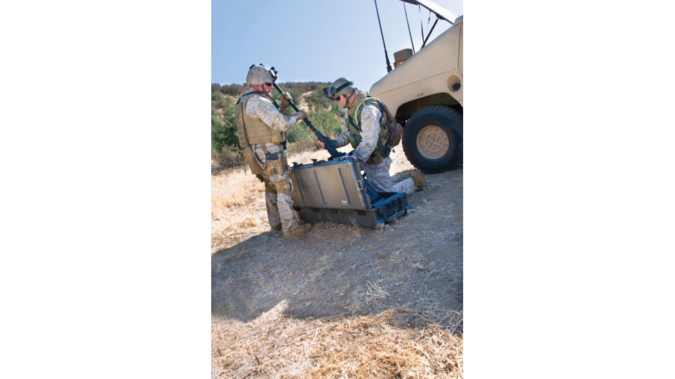 Pelican 1770 Long Watertight Case w/Foam and Lid - Black 017700-0000-110