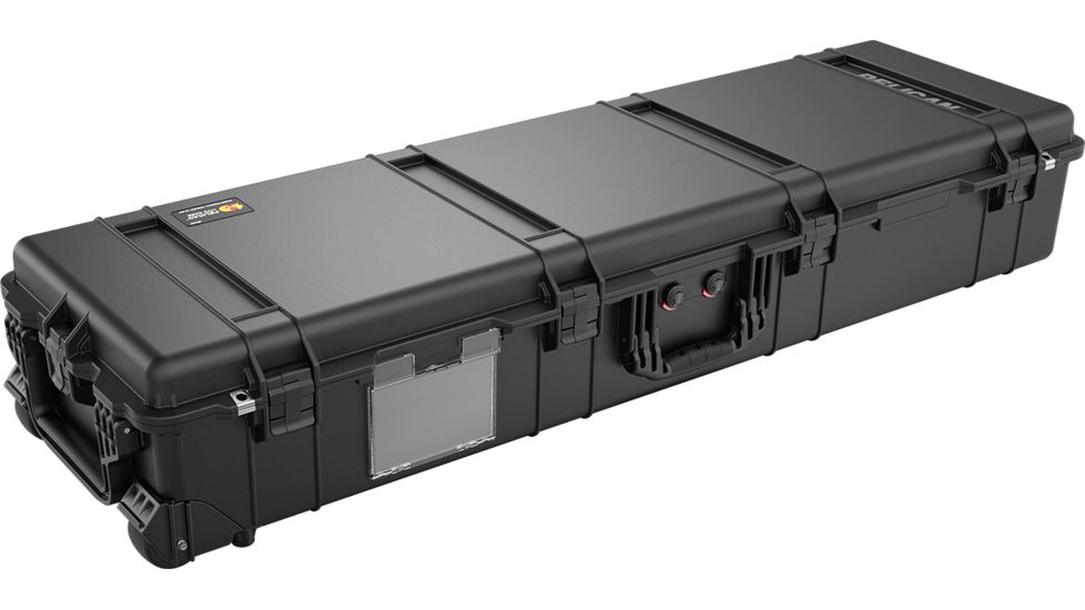 Pelican 1770 Long Watertight Case w/Foam and Lid - Black 017700-0000-110