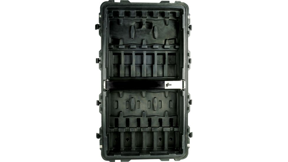 Pelican 1780T Transport Watertight Case, w/ Liner &amp; Rifle Foam Cut, Black 1780-006-110