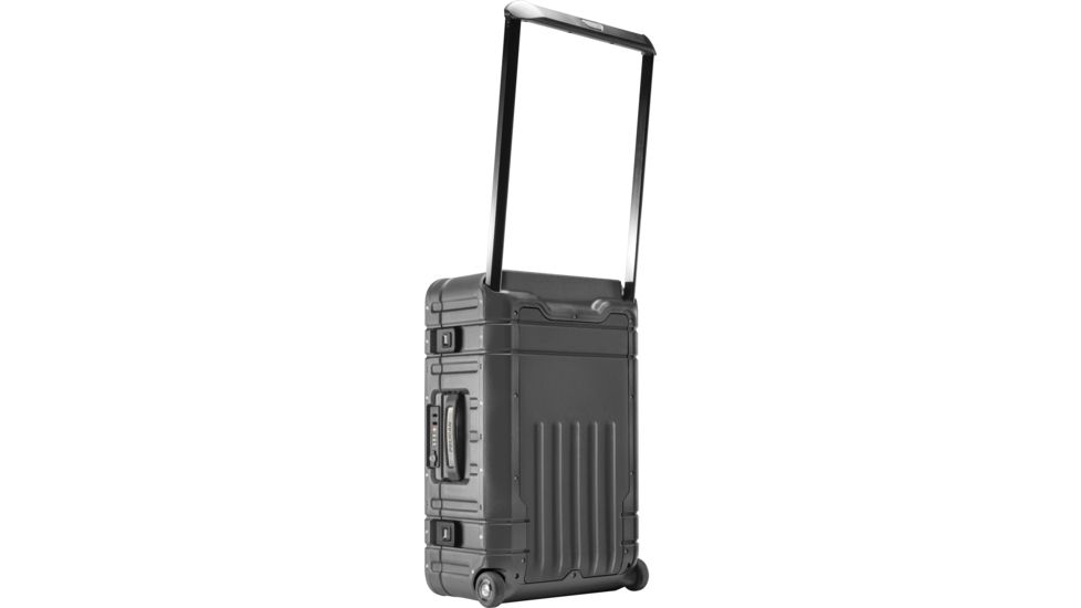 Pelican EL22 Elite Carry-On Luggage w/Enhanced Travel System, 19.16x11.24x8in, Gray/Black, PL-LG-EL22-GRYBLK