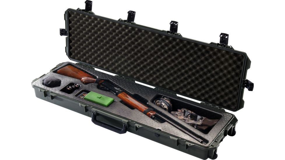 Pelican Storm Cases IM3300 Storm Case with Molded Foam Interior for Shotguns, Black, IM3300-00005