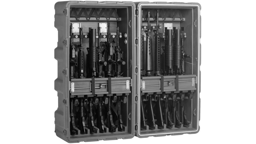 Pelican M4/M16 12-Pack,45.4x24x26.5in,Black