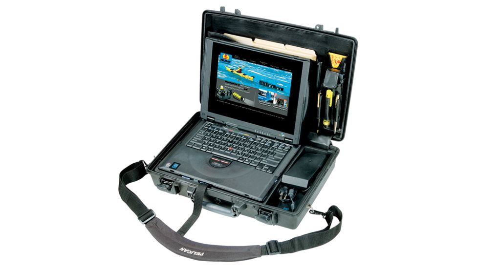 Pelican Pelicase 1490 Black Computer , Laptop Cmptr Cs Dlx