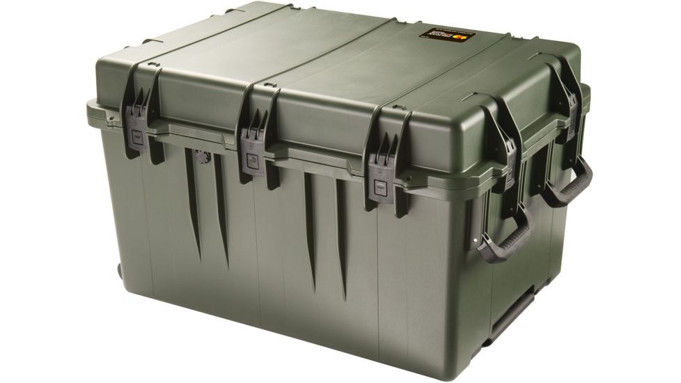 Pelican Storm Cases iM3075 Dry Box w/Wheels, 33.31x24.25x19.27in, Olive, Padded Divider iM3075-30002
