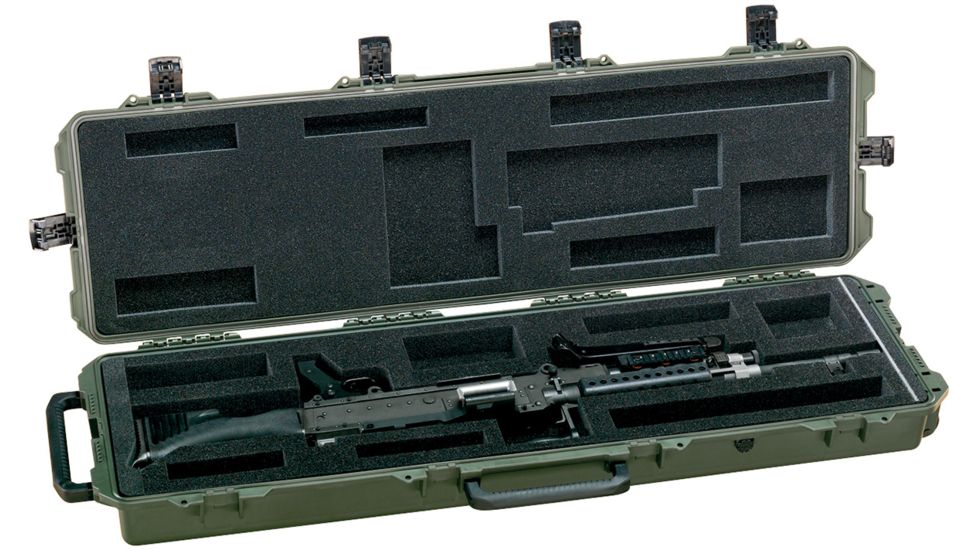 Pelican Storm Cases iM3300 Case w/ Custom Foam for M240B - OD Green - 472-PWC-M240B-OD