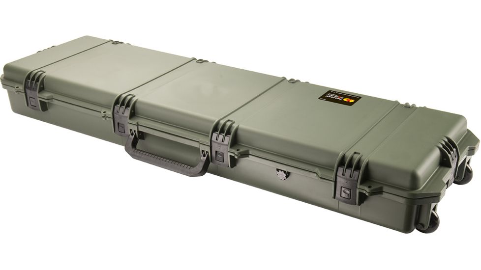 Pelican Storm Cases iM3300 Case w/ Custom Foam for M24A2 - OD Green - 472-PWC-M24A2-OD