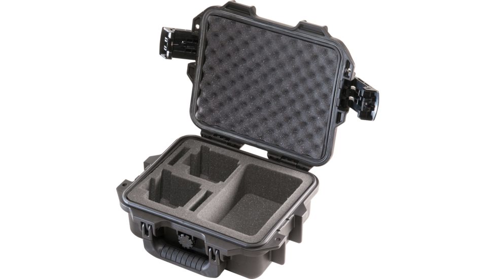 Pelican Storm Cases SACC GoPro 11in.x9in.x4in. Black Case, Foam, iM2050GP2, Holds Two GoPro Accessories SACC-2-IM2050-BLK